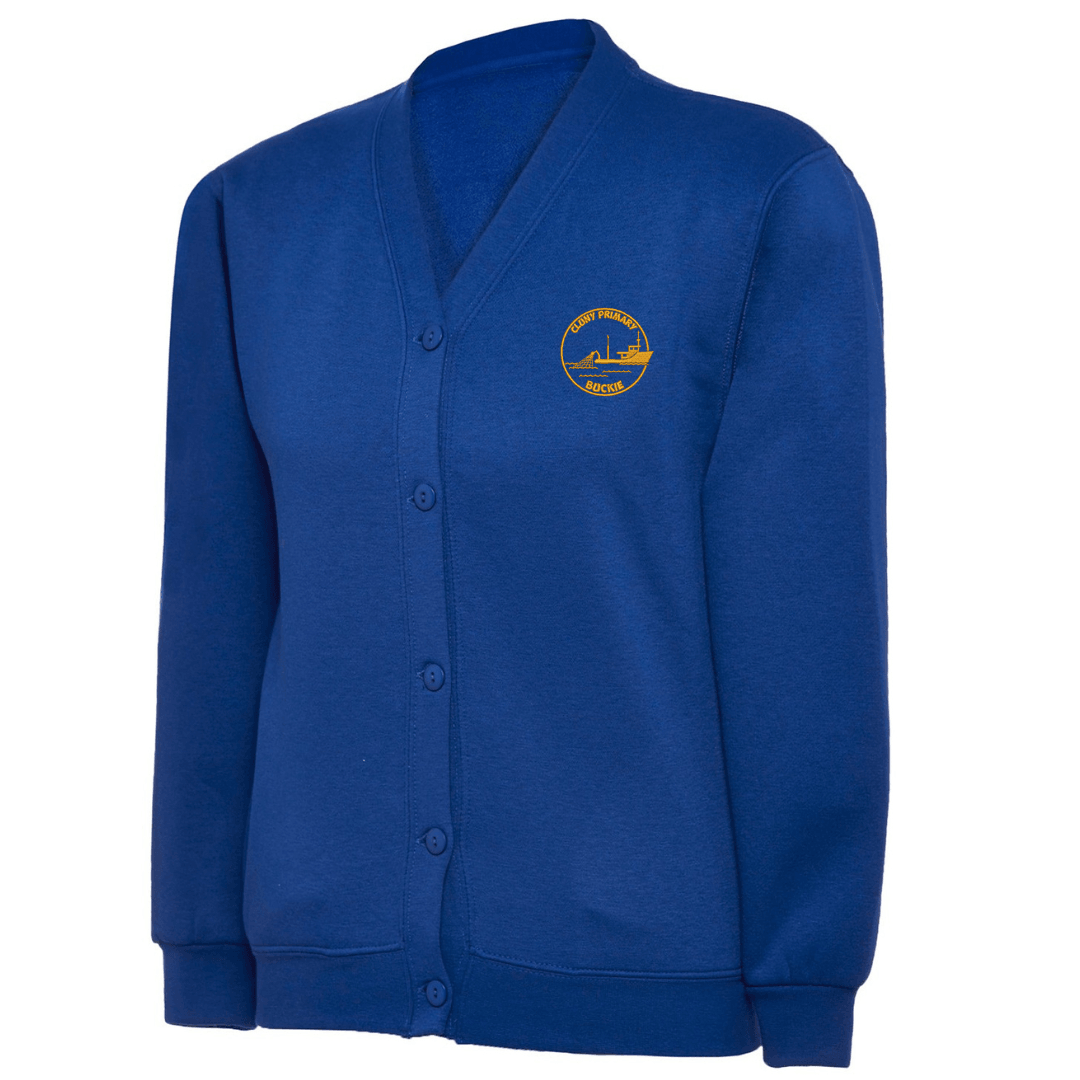 Cluny Sweatshirt Cardigan with logo (EMB)