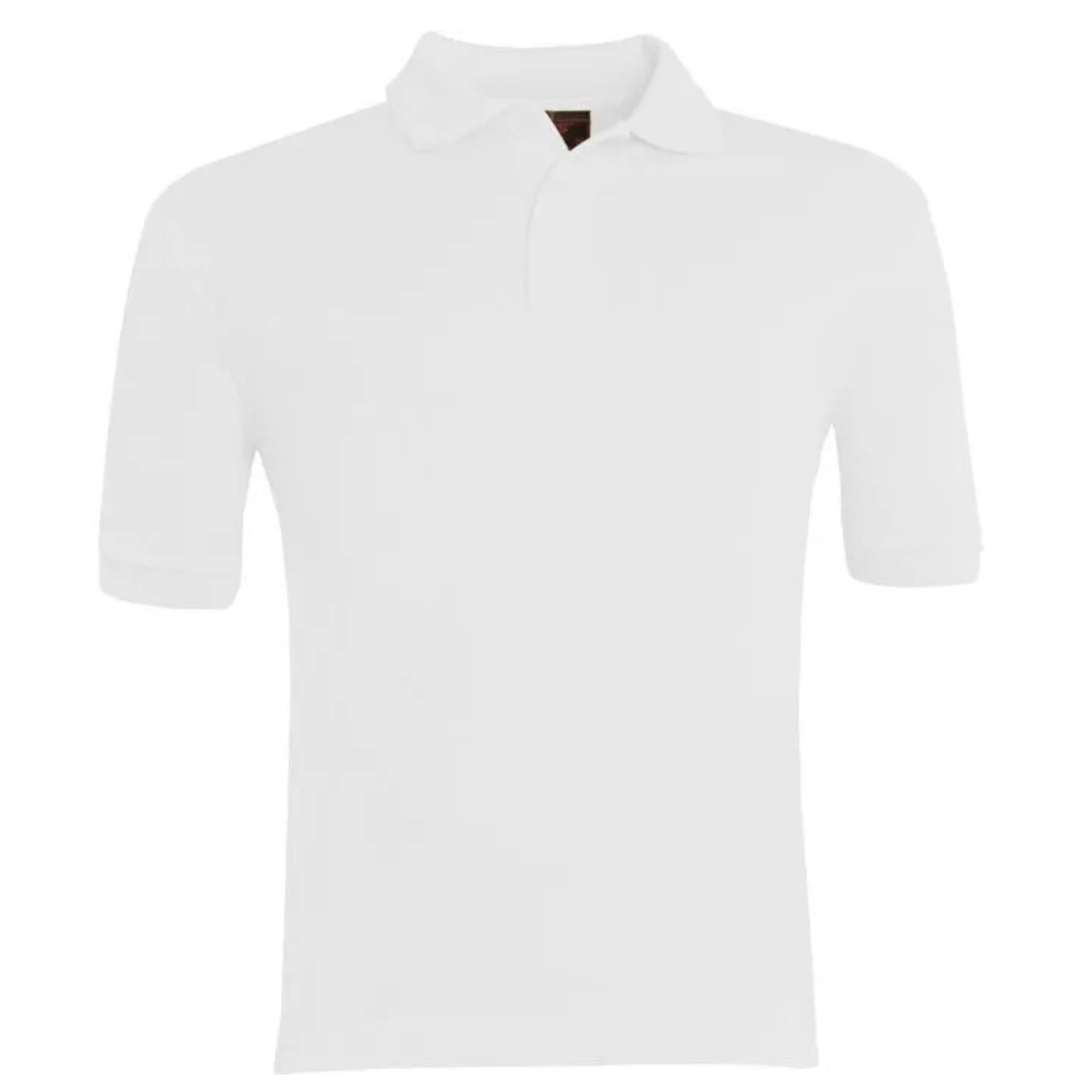 Grange Community Primary School Polo Shirt White - Plain