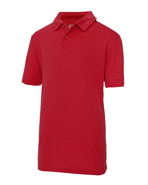 Just Cool Kids Performance School Polo Shirt JC040B | Ages 3–13