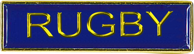 Stock Enamel Square End Enamel Bar Badges (6640) - Leonard Hudson Trade Store