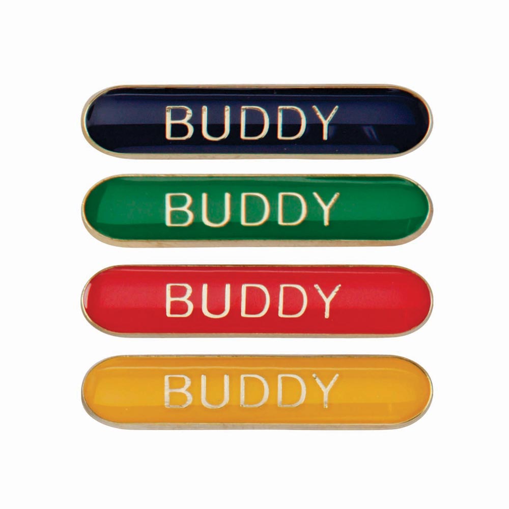 Buddy Round End Enamel Badge-Scholar Bar Badge - Leonard Hudson Trade Store