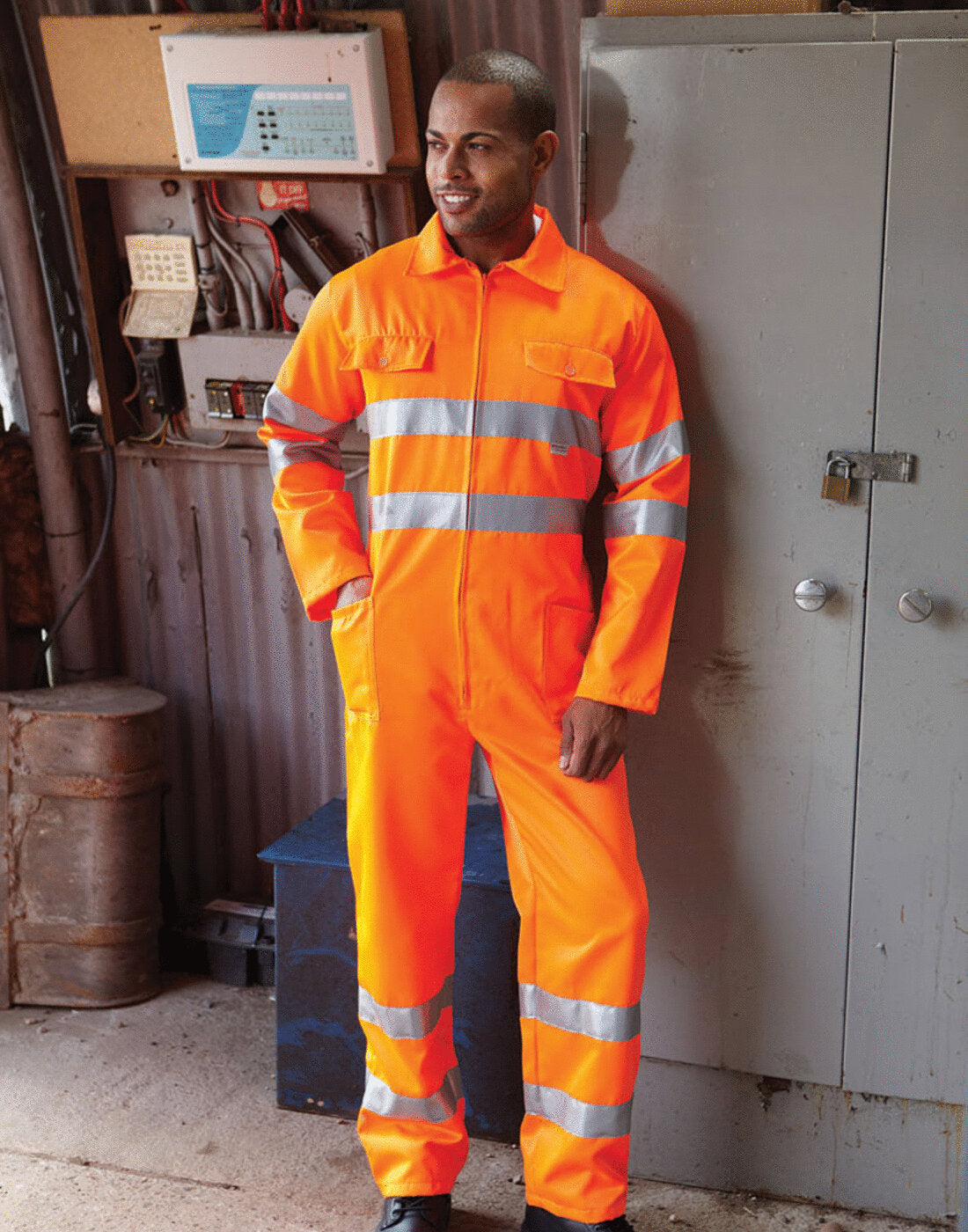 YOKO Hi-Vis Polycotton Coverall - Lynendo Trade Store