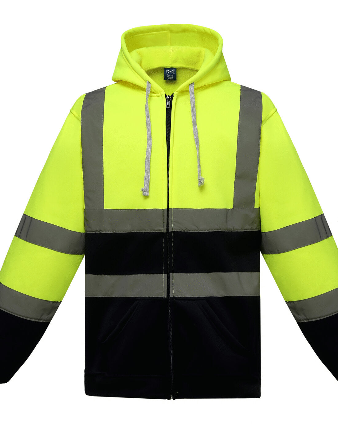 YOKO Hi Vis Zip Hoodie - Lynendo Trade Store
