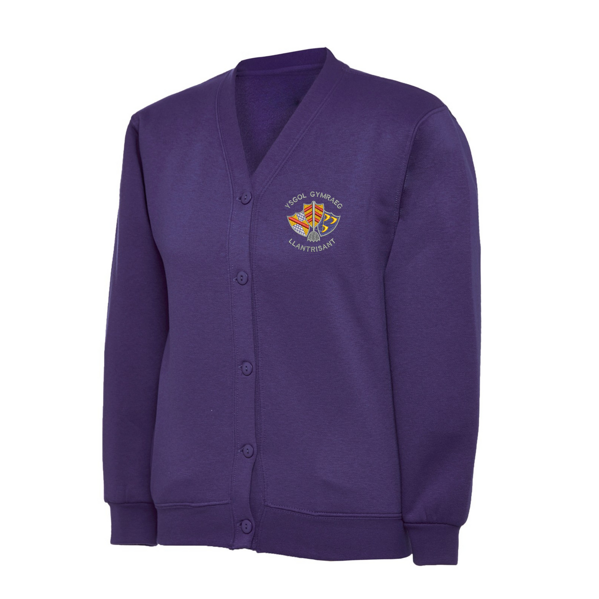 Llantrisant Merit Cardigan with logo (EMB)
