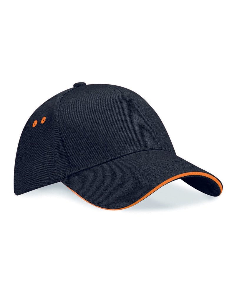 BEECHFIELD - Ultimate 5 Panel Contrast Sandwich Peak Cap - Lynendo Trade Store