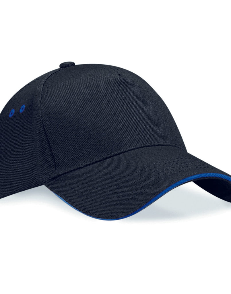 BEECHFIELD - Ultimate 5 Panel Contrast Sandwich Peak Cap - Lynendo Trade Store