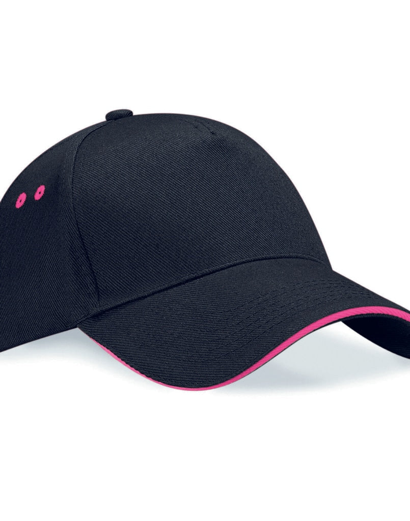 BEECHFIELD - Ultimate 5 Panel Contrast Sandwich Peak Cap - Lynendo Trade Store