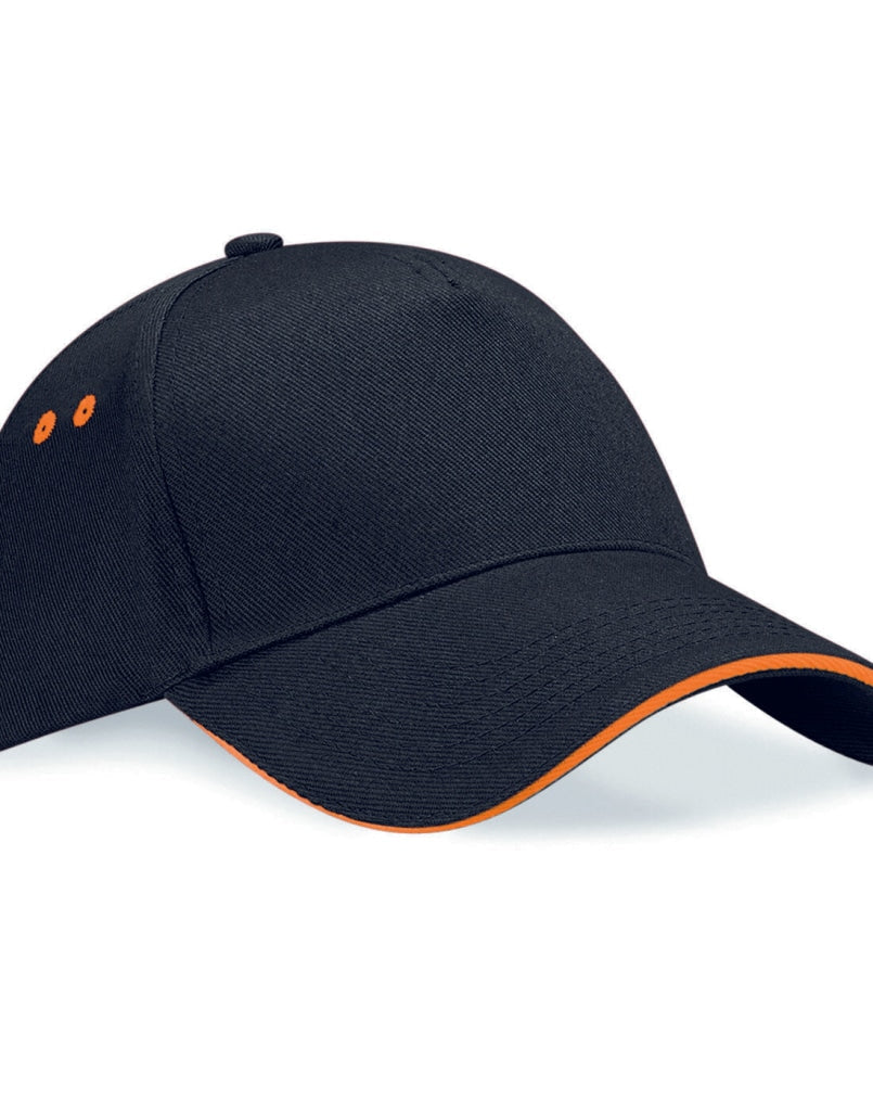 BEECHFIELD - Ultimate 5 Panel Contrast Sandwich Peak Cap - Lynendo Trade Store