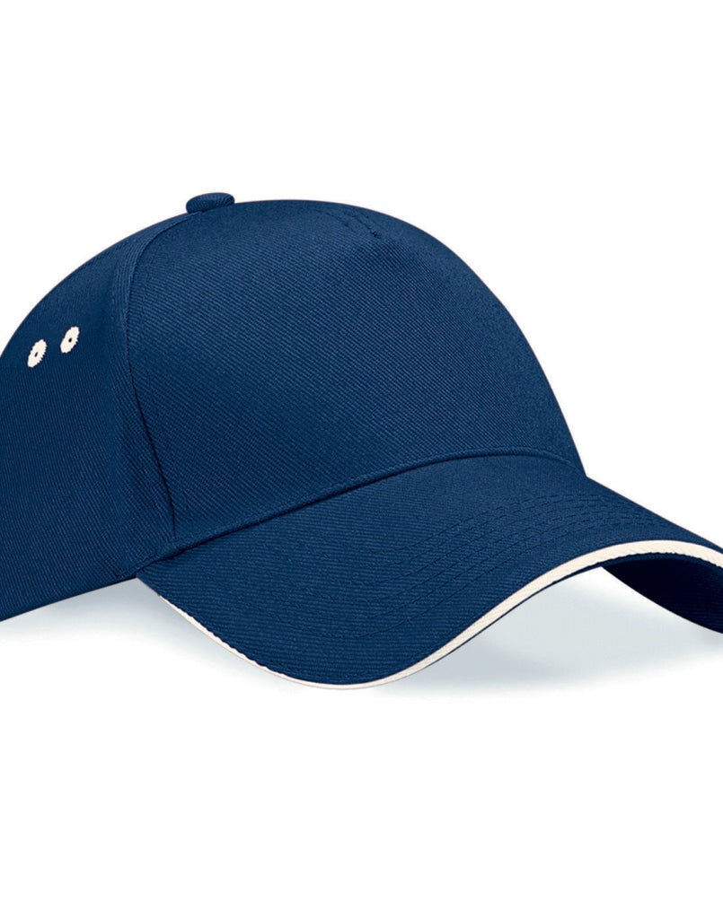 BEECHFIELD - Ultimate 5 Panel Contrast Sandwich Peak Cap - Lynendo Trade Store