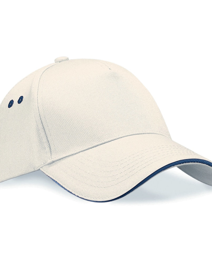 BEECHFIELD - Ultimate 5 Panel Contrast Sandwich Peak Cap - Lynendo Trade Store