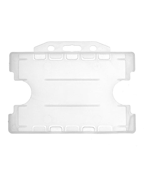 Plastic Lanyard ID Card Holder (7016) Double Side - Leonard Hudson Trade Store