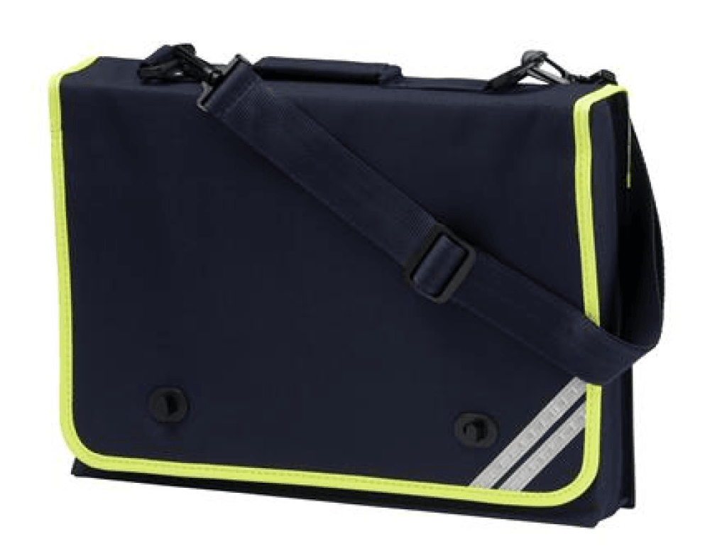 Deluxe Junior Document Bag with Hi-Vis Reflective Safety Trim (2734) - Leonard Hudson Trade Store