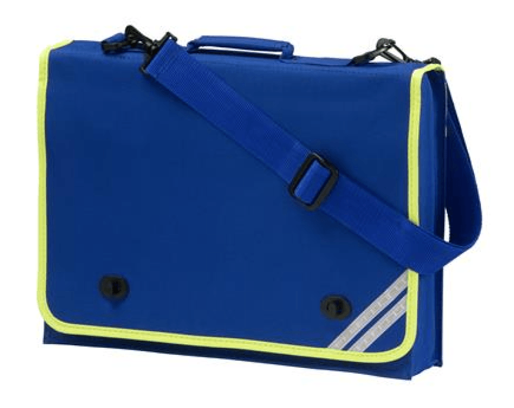 Deluxe Junior Document Bag with Hi-Vis Reflective Safety Trim (2734) - Leonard Hudson Trade Store
