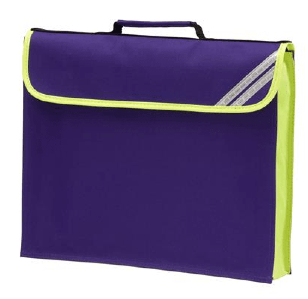 Expandable Book Bag with Hi-Vis Safety Reflective Trim (2706) - Leonard Hudson Trade Store
