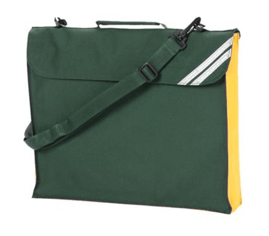 Expandable Book Bag with Strap & Contrast Panel (2793) - Leonard Hudson Trade Store