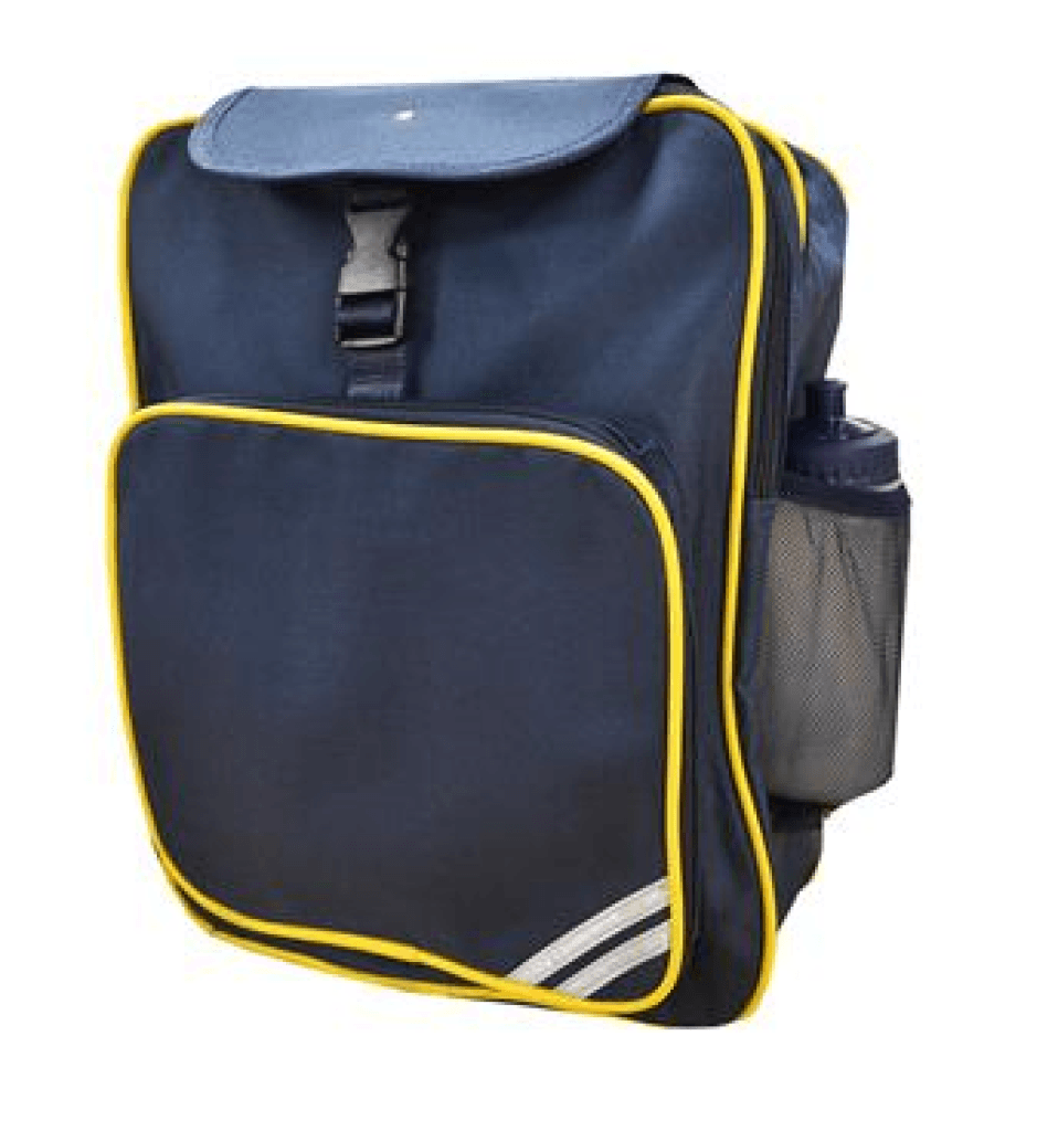Junior Backpack with Contrast Trim (2701) - Leonard Hudson Trade Store