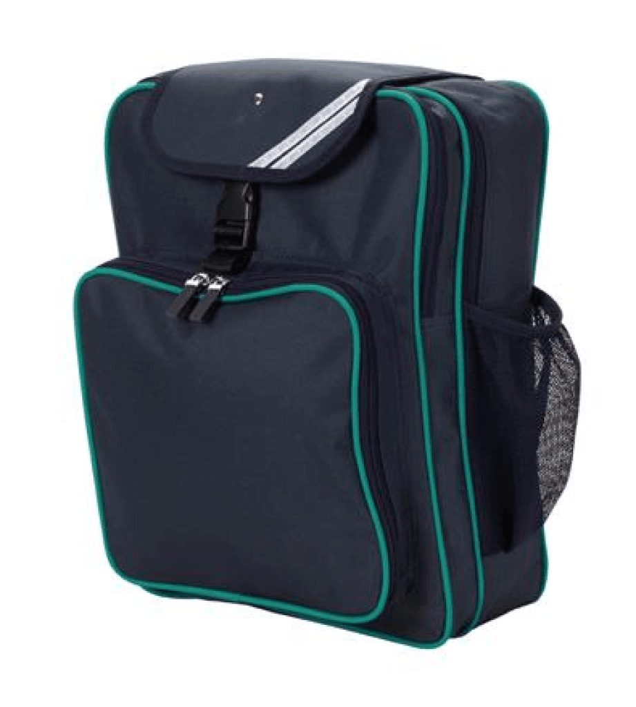 Junior Backpack with Contrast Trim (2701) - Leonard Hudson Trade Store