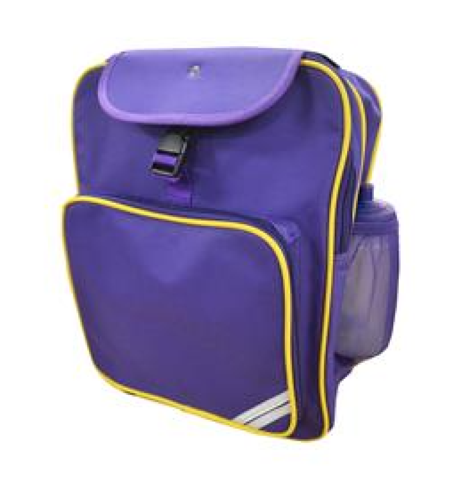 Junior Backpack with Contrast Trim (2701) - Leonard Hudson Trade Store