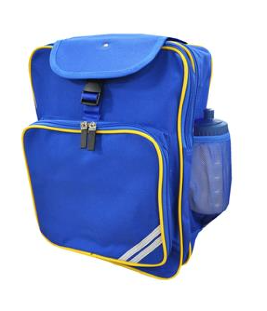 Junior Backpack with Contrast Trim (2701) - Leonard Hudson Trade Store