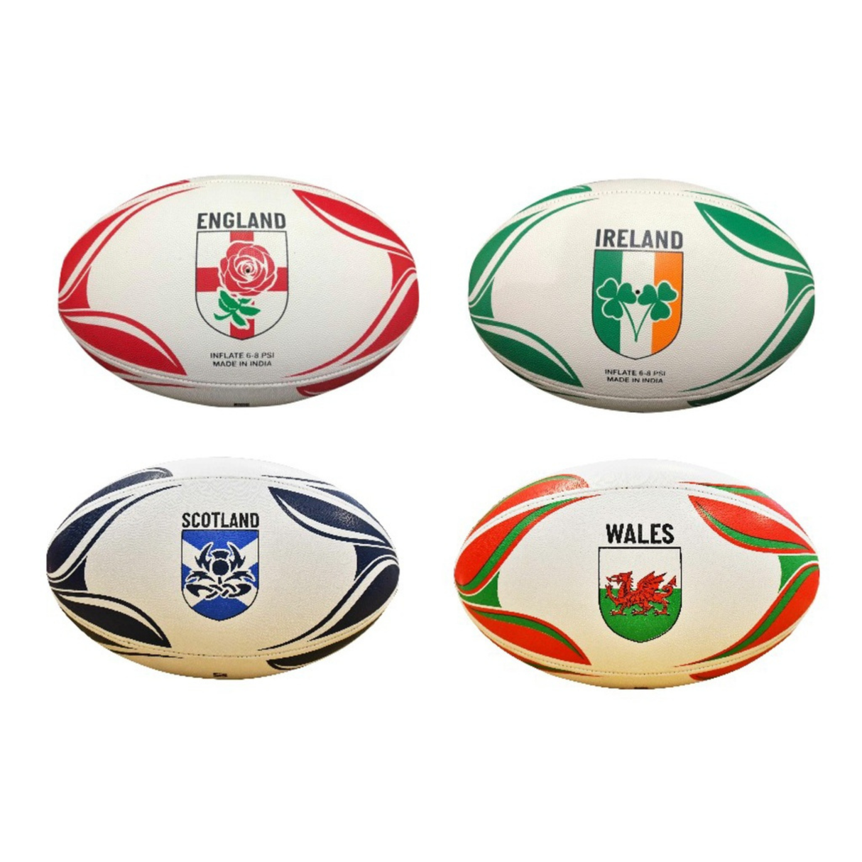 International Country Themed Rugby Balls