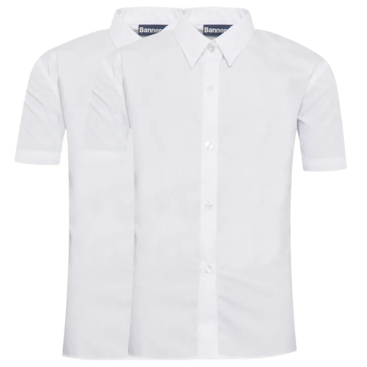 2-Pack Slim Fit Short Sleeve Shirt