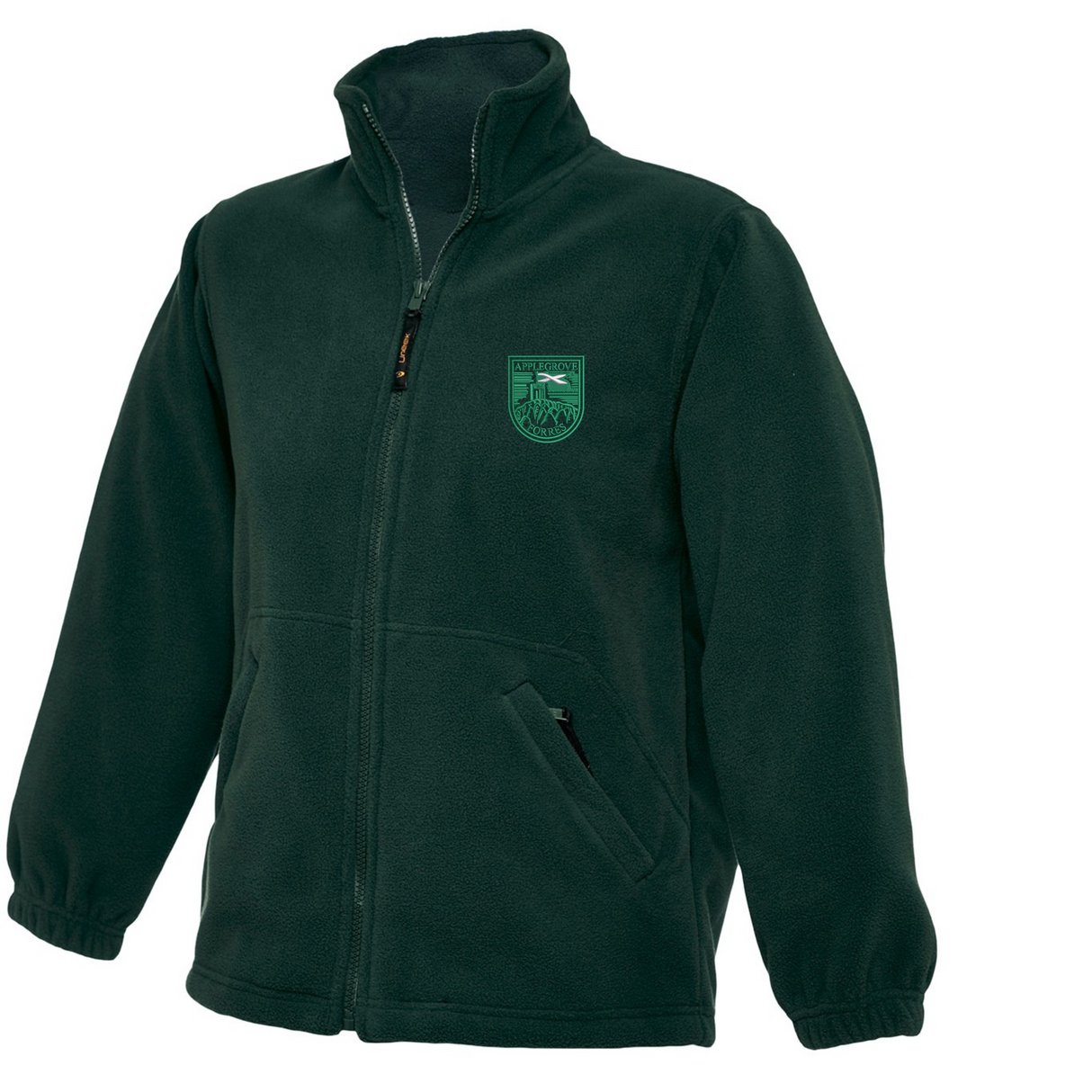 Applegrove Primary School Bottle Fleece Jacket with logo (EMB)