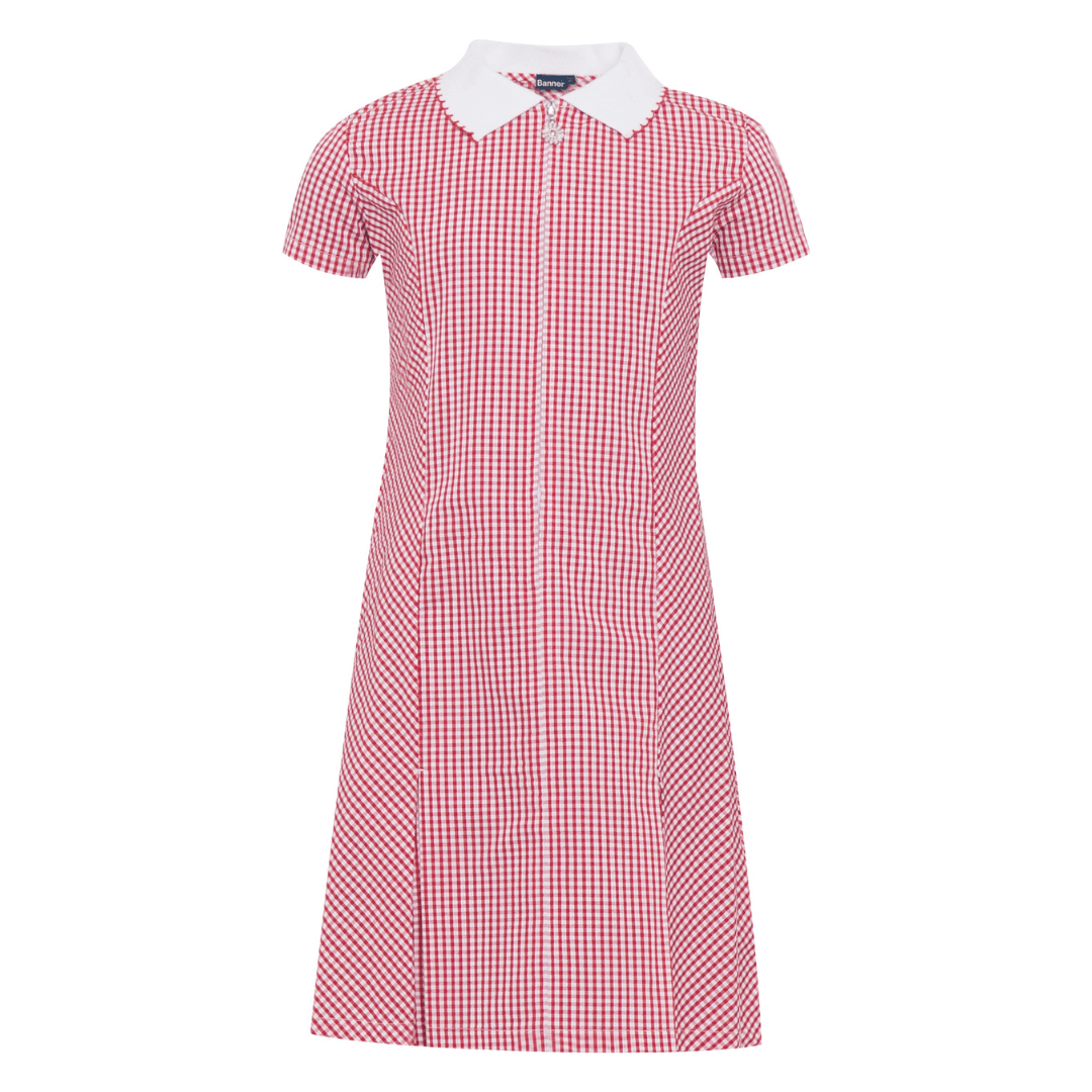 Macaulay School Red Check Dress