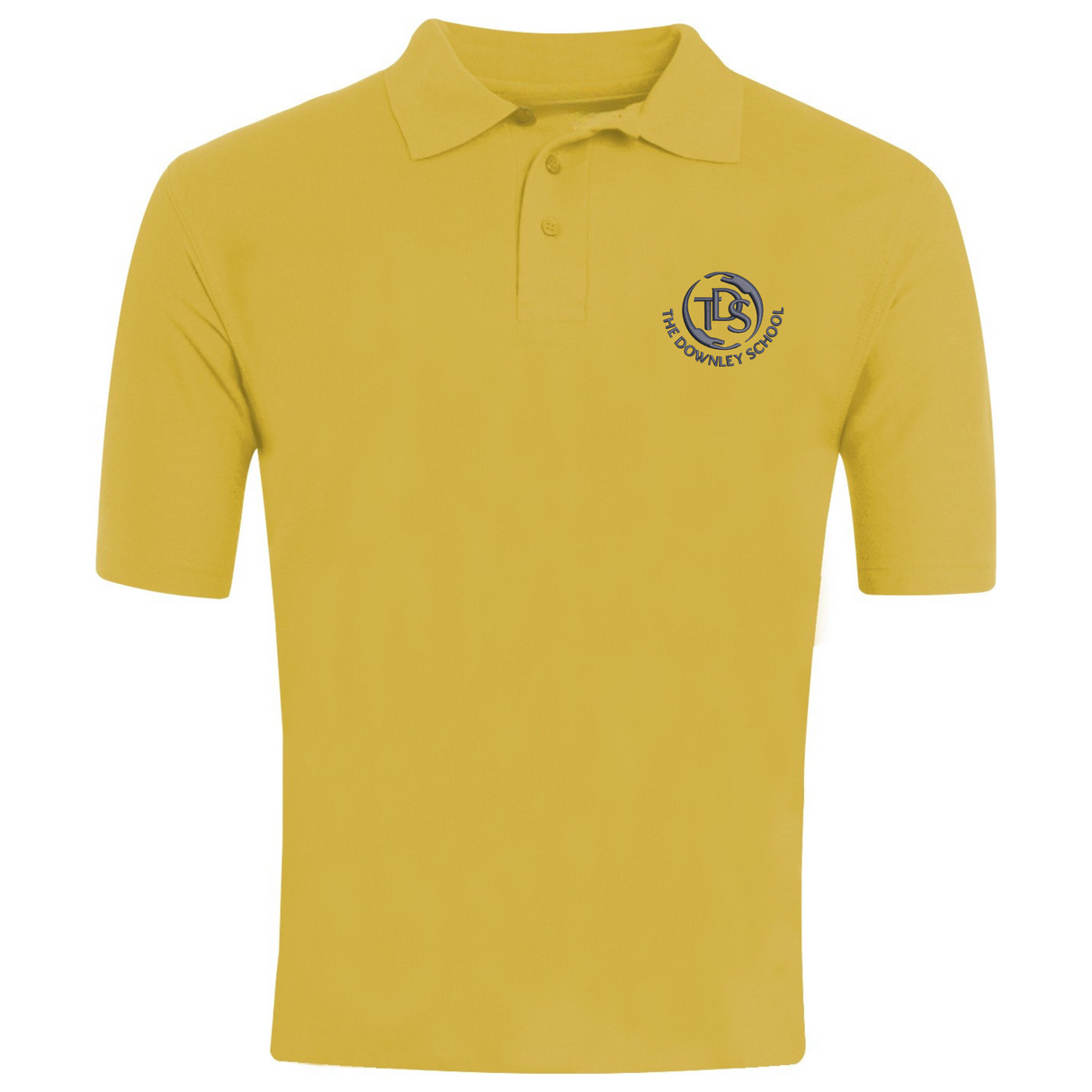 The Downley School Classic Polo with logo (EMB)
