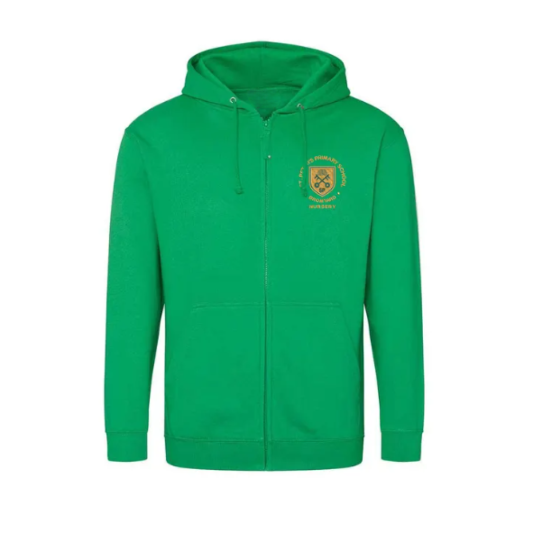 St Peter's Primary School, Bromyard Nursery Zoodie with Logo (EMB)