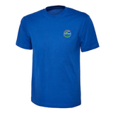 Sgoil An Taobh Siar T Shirts with logo Royal Blue & White (Print)