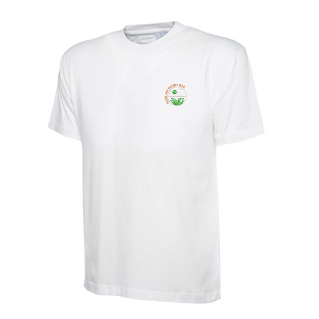 Sgoil An Taobh Siar T Shirts with logo Royal Blue & White (Print)