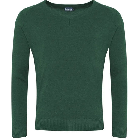 50/50 Cotton/Acrylic V-Neck Jumper 2850