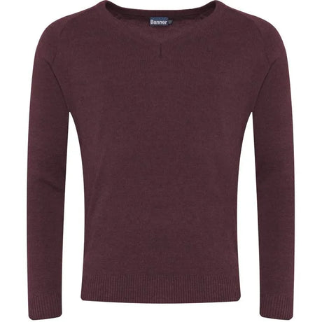 50/50 Cotton/Acrylic V-Neck Jumper 2850