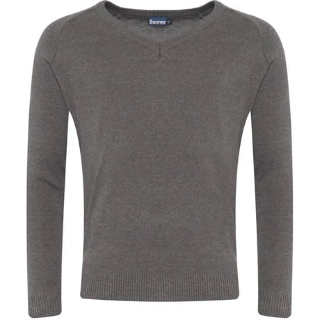 50/50 Cotton/Acrylic V-Neck Jumper 2850