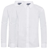 2-Pack Slim Fit Long Sleeve Blouse