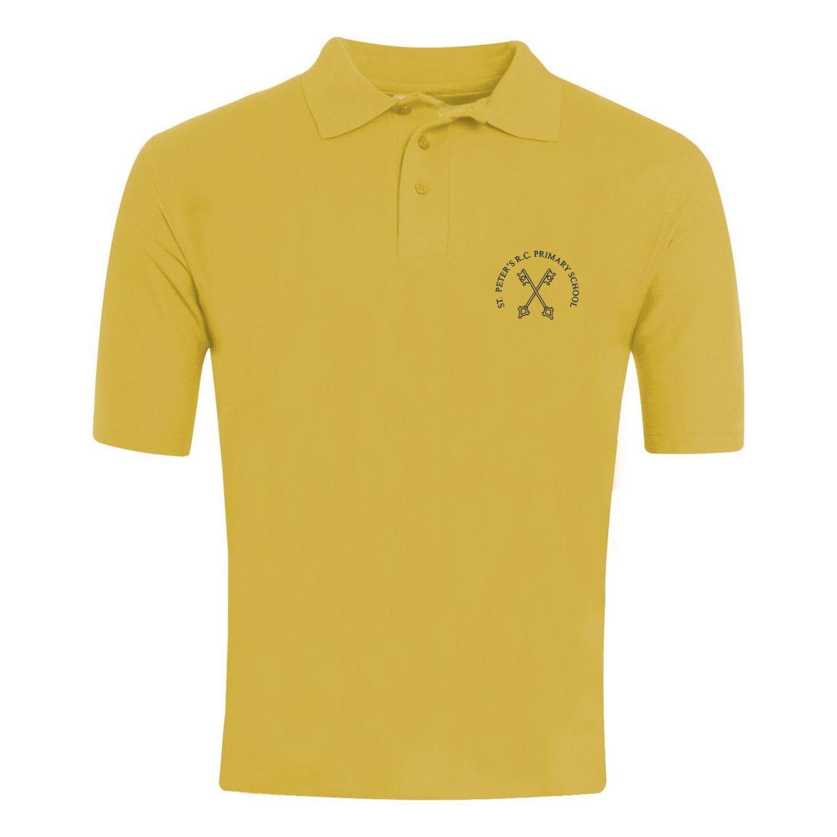 St Peter's RC Primary School Classic Polo with logo (Print)