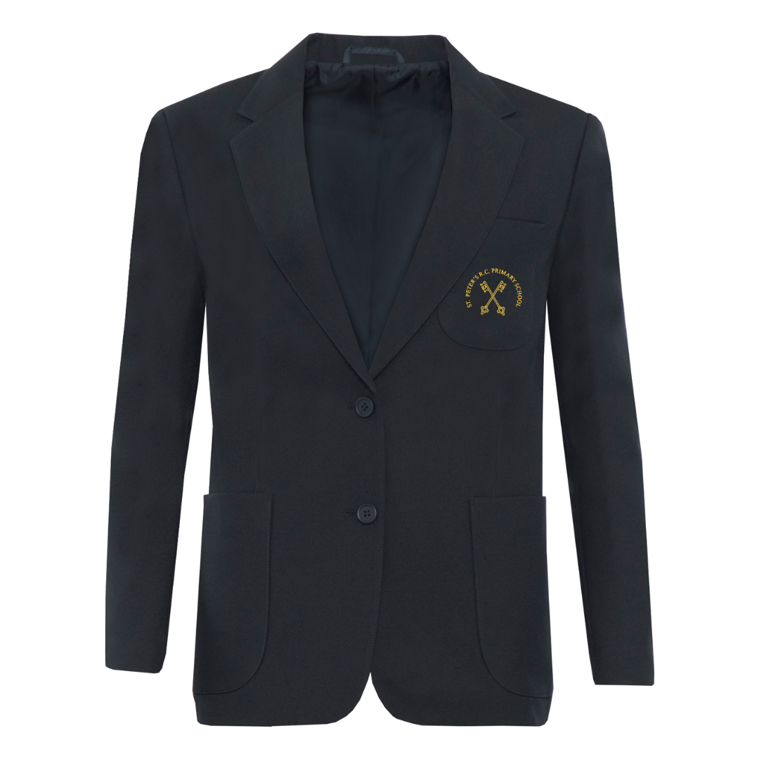 St Peter's RC Primary School Ziggys Boys Blazers with logo (EMB)