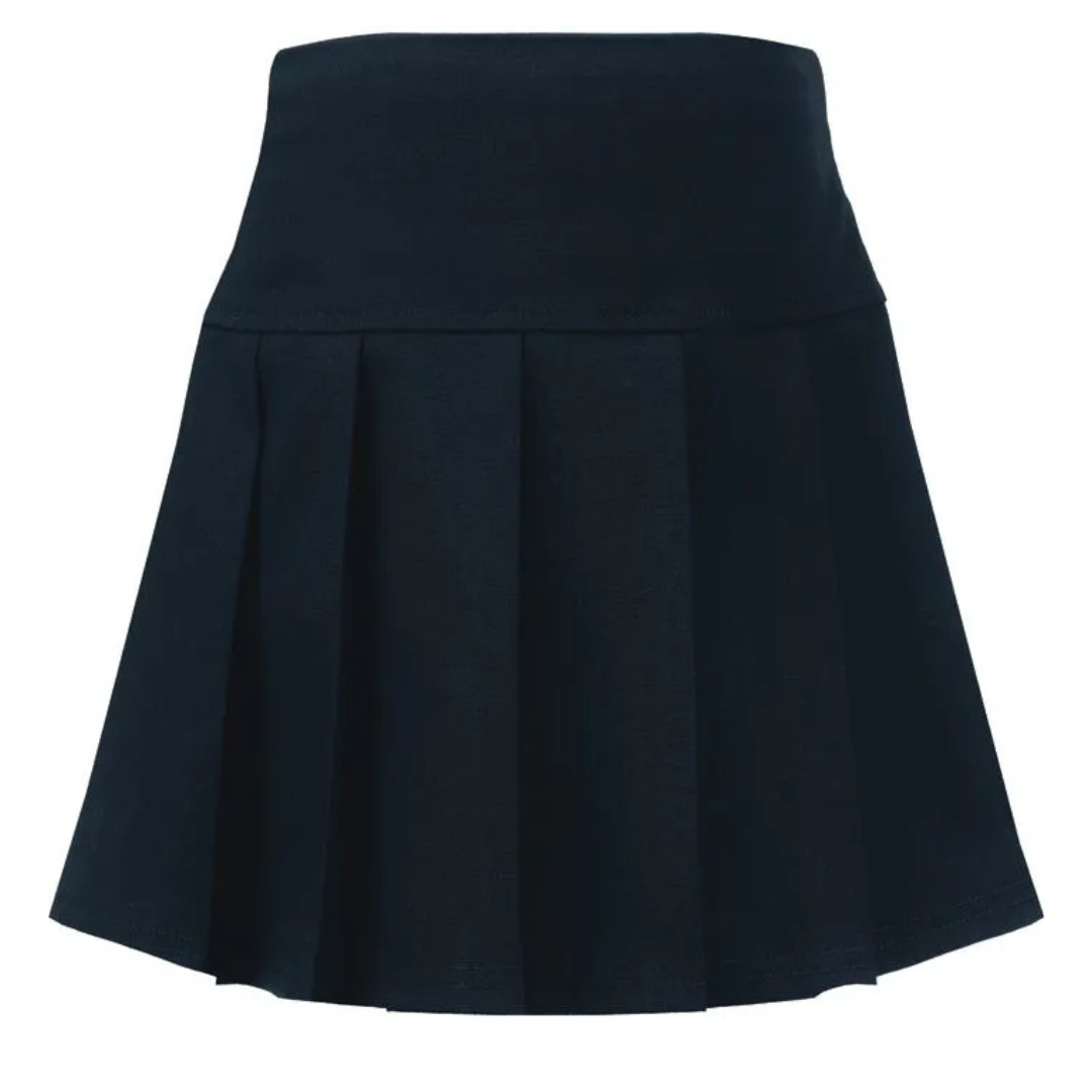 Aberdour Primary School Pleated Skirt in Navy