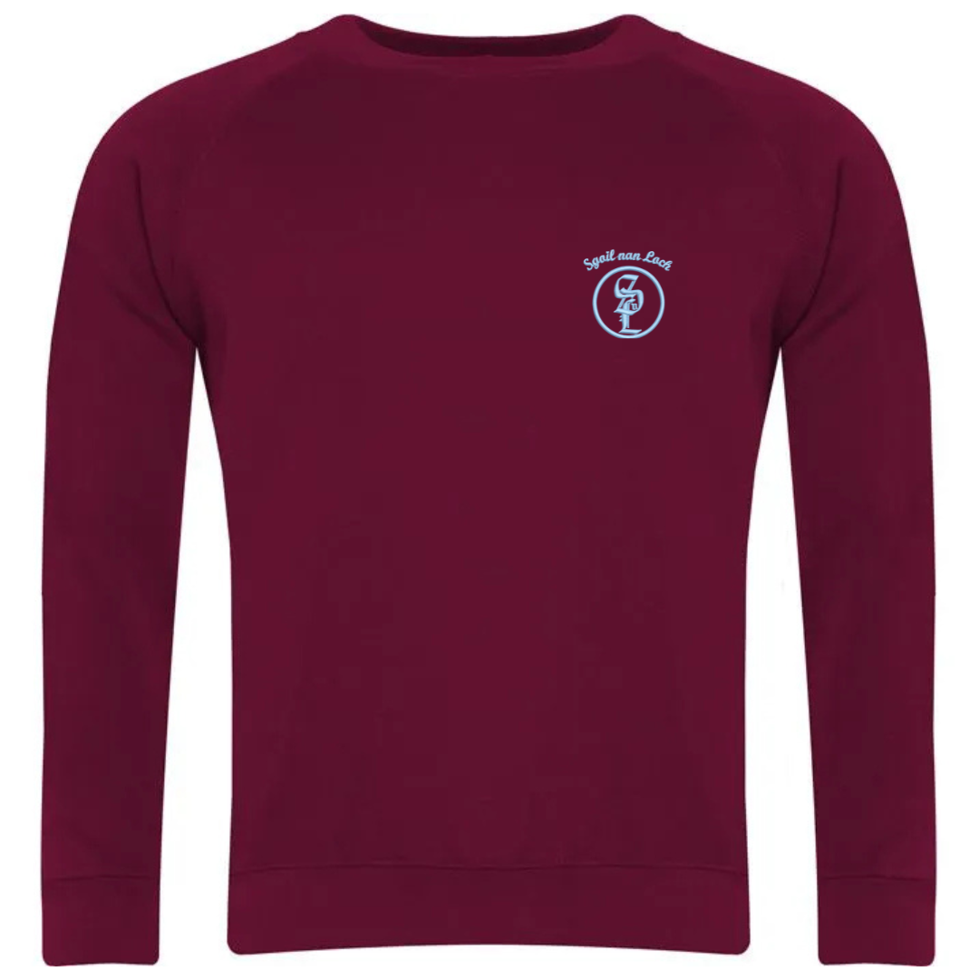 Sgoil Nan Loch Select Raglan Sweatshirt with logo (EMB)