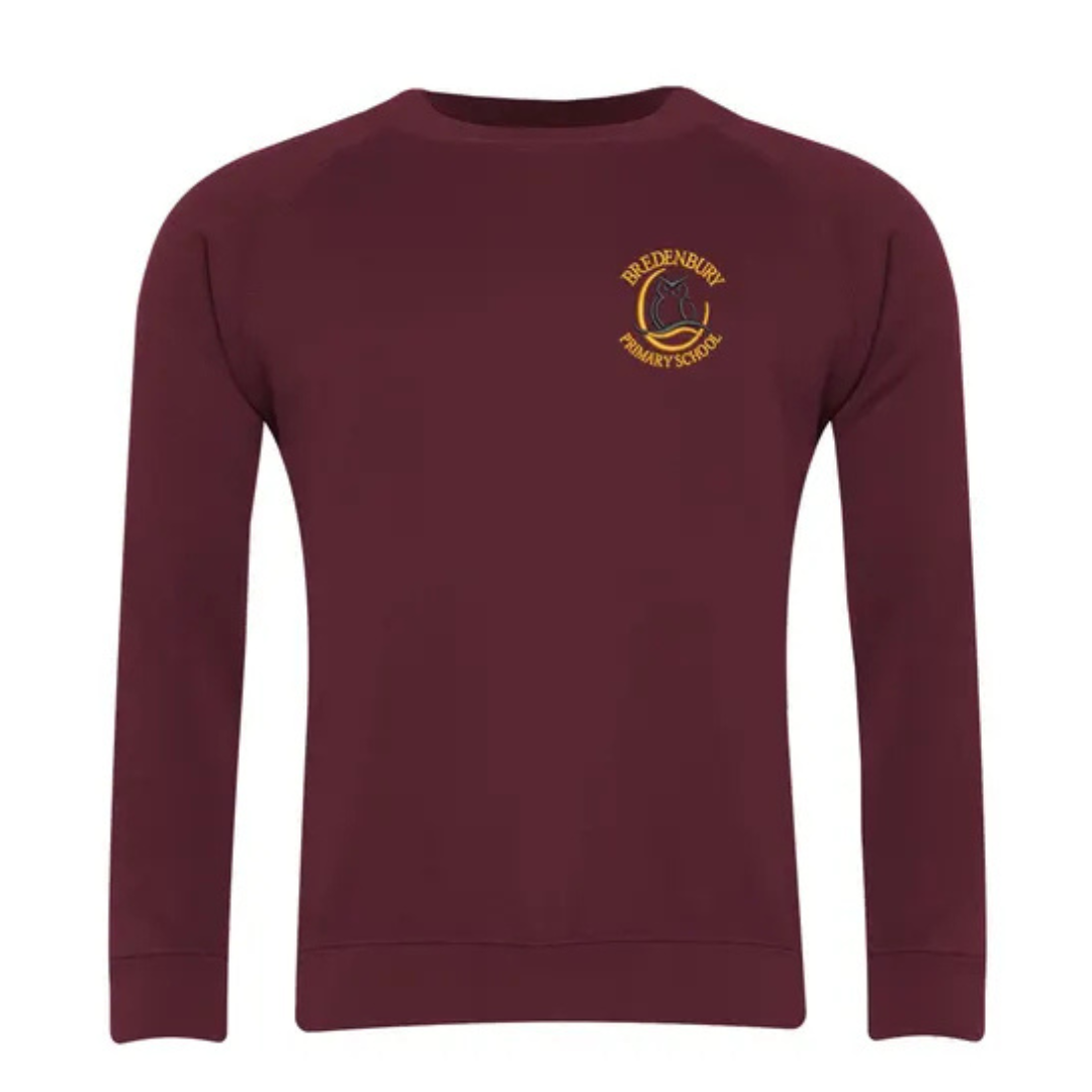 Bredenbury Primary School Classic Sweatshirt with logo (EMB)