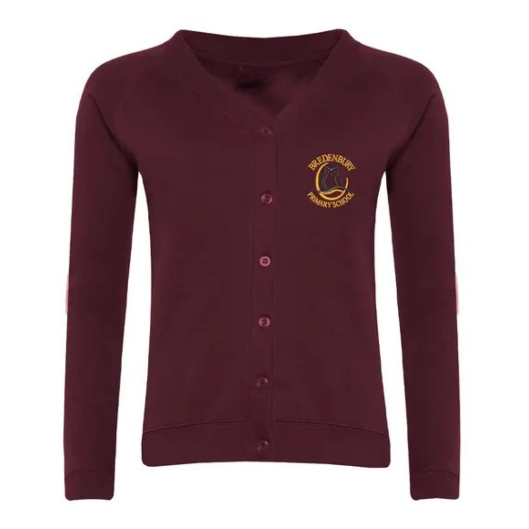 Bredenbury Primary School Classic Cardigan with logo (EMB)