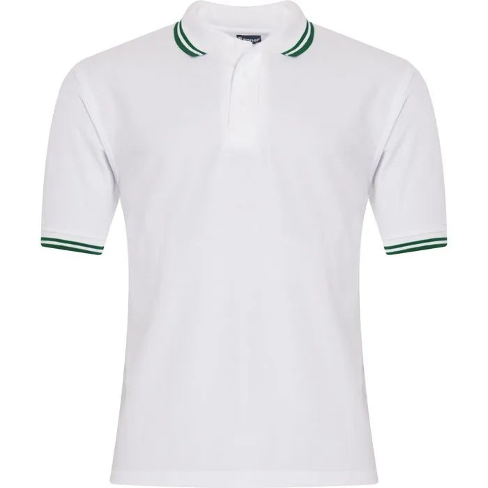 Banner Tipped Penthouse School Polo Shirt 3PT / 0834 | Kids & Adult Sizes