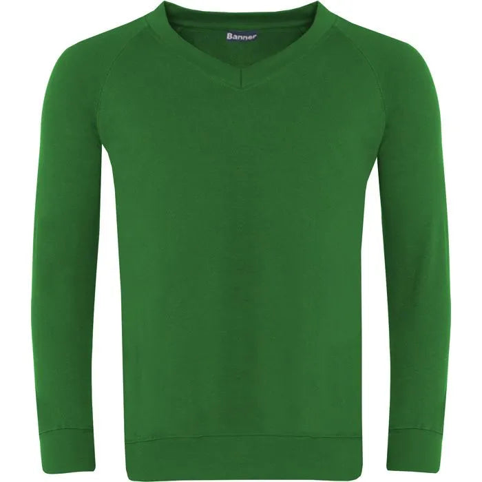Classic V-Neck  Sweatshirt 0308