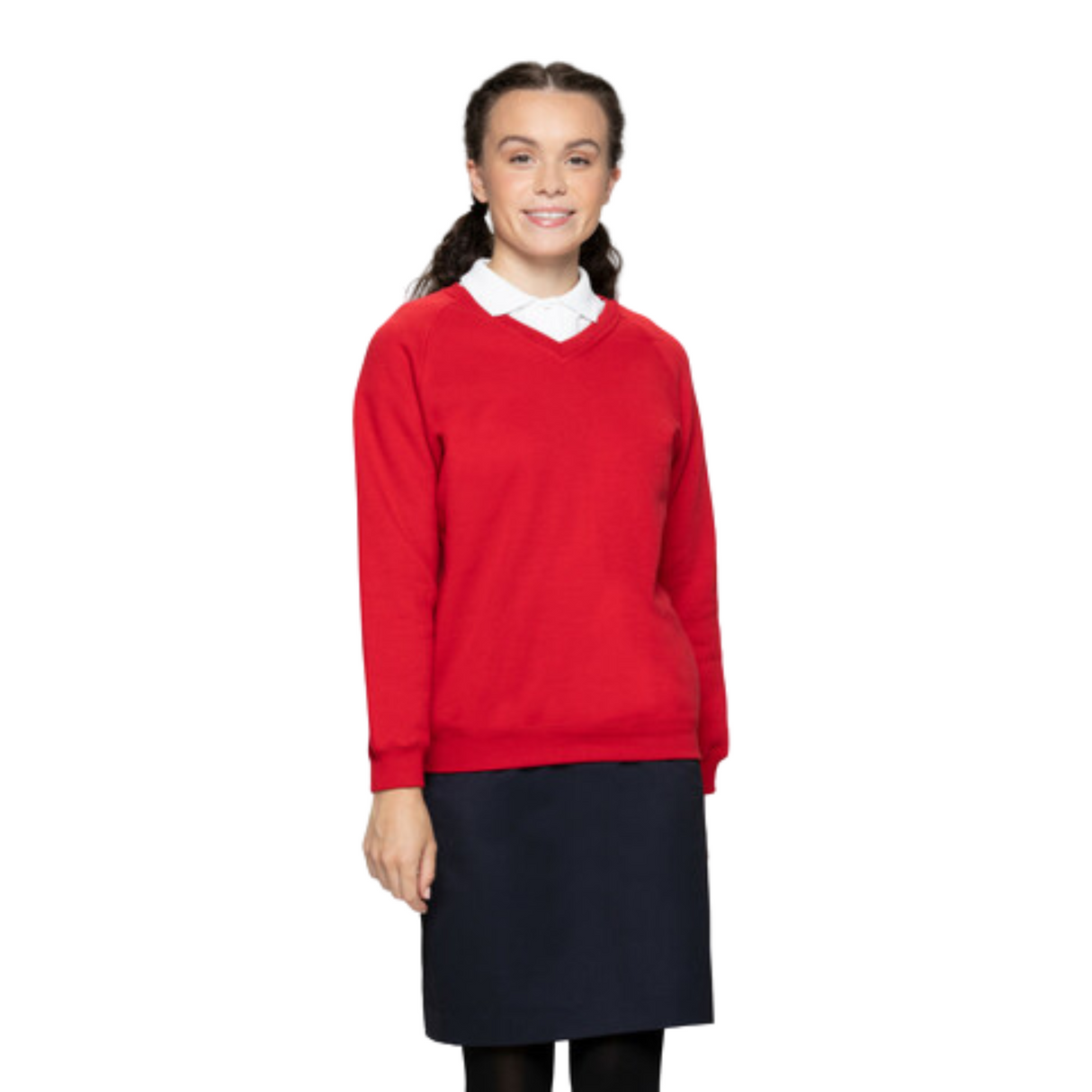 Classic V-Neck  Sweatshirt 0308
