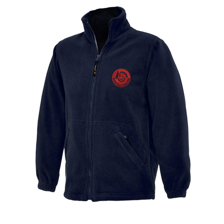 Aberdour Primary School Navy OR Red Fleece Jacket with logo (EMB)