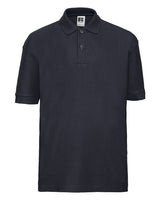 French Navy Russell classic polycotton school polo shirt