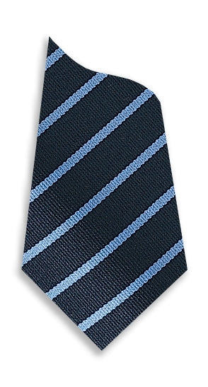Stock Design Ties Navy with Single Sky Stripe (5402-9110) - Lynendo Trade Store