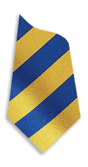 Stock Design Ties in Royal and Gold Equal Stripe (5404-9503) - Lynendo Trade Store