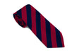 Stock Design Ties in Navy and Red Equal Stripe (5404-9504) - Lynendo Trade Store