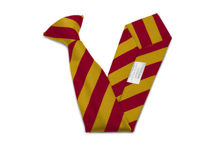 Stock Design Ties in Red and Gold Equal Stripe (5404-9516) - Lynendo Trade Store